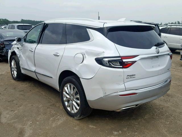 5GAERCKW8JJ134704 - 2018 BUICK ENCLAVE PR WHITE photo 3