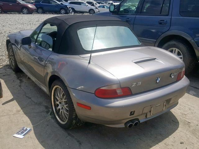 WBACN53461LL48957 - 2001 BMW Z3 3.0 GRAY photo 3