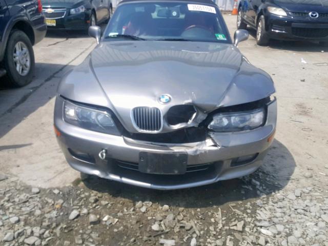WBACN53461LL48957 - 2001 BMW Z3 3.0 GRAY photo 9