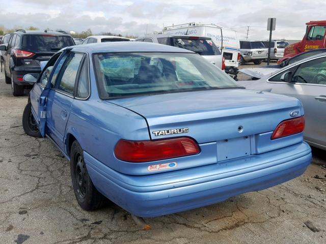 1FALP52U1SG176836 - 1995 FORD TAURUS GL BLUE photo 3