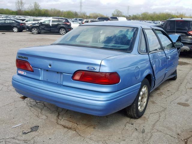 1FALP52U1SG176836 - 1995 FORD TAURUS GL BLUE photo 4