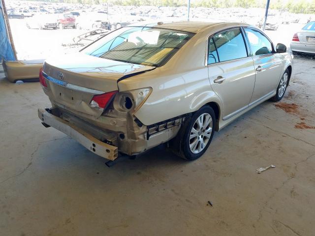 4T1BK3DB1BU415674 - 2011 TOYOTA AVALON BASE  photo 4