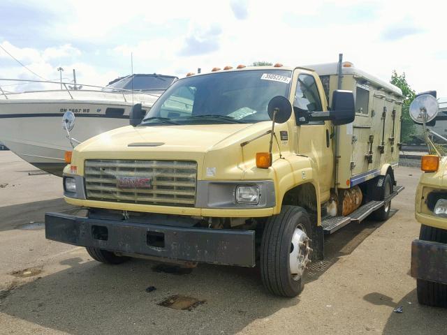 1GDJ5C1G39F412941 - 2009 GMC C5500 C5C0 YELLOW photo 2