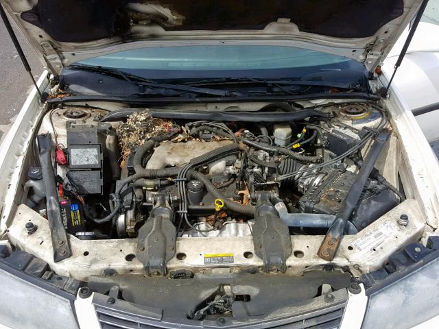 2G1WF52E929270036 - 2002 CHEVROLET IMPALA WHITE photo 7