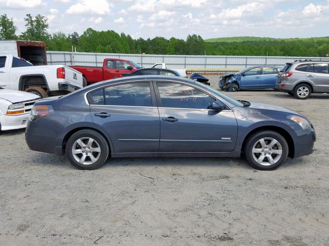 1N4CL21EX7C158547 - 2007 NISSAN ALTIMA HYB GRAY photo 9