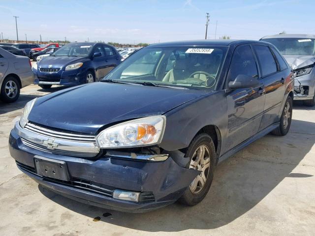 1G1ZU64835F198620 - 2005 CHEVROLET MALIBU MAX BLUE photo 2