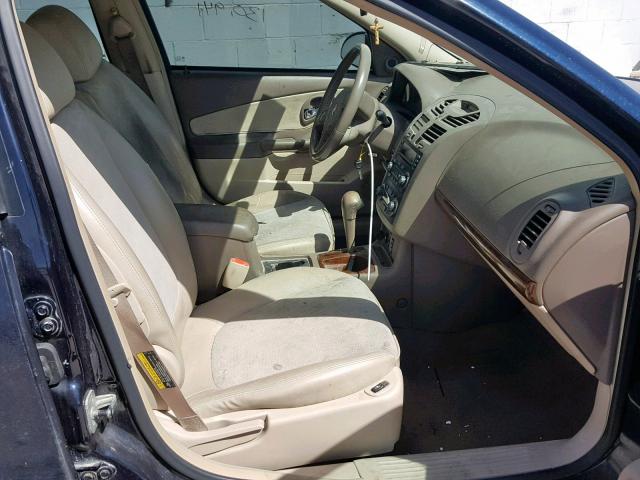 1G1ZU64835F198620 - 2005 CHEVROLET MALIBU MAX BLUE photo 5