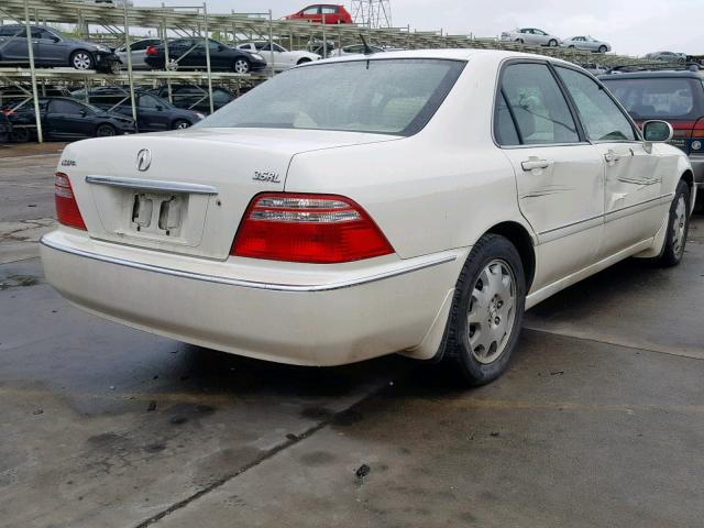 JH4KA96693C000344 - 2003 ACURA 3.5RL WHITE photo 4