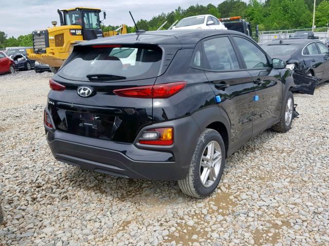 KM8K12AA9KU304783 - 2019 HYUNDAI KONA SE BLACK photo 4