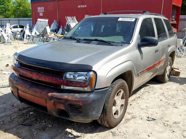 1GNDS13S322297956 - 2002 CHEVROLET TRAILBLAZER  photo 2