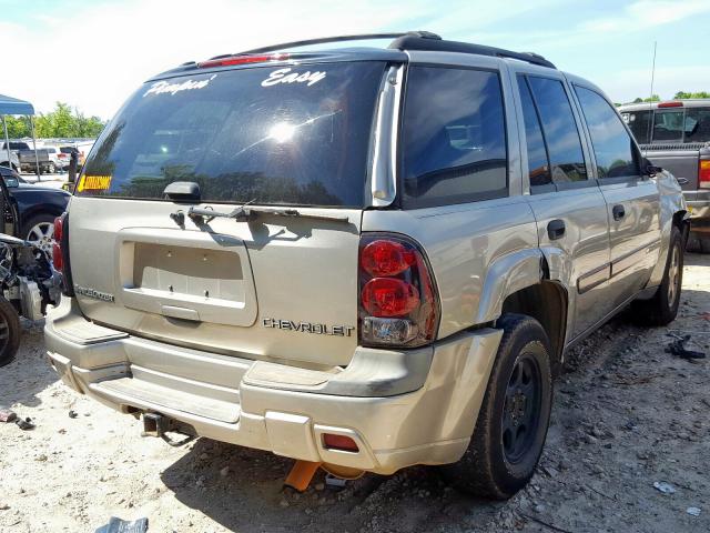 1GNDS13S322297956 - 2002 CHEVROLET TRAILBLAZER  photo 4