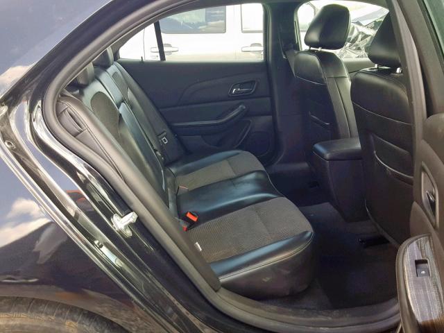 1G11C5SLXEF121793 - 2014 CHEVROLET MALIBU 1LT BLACK photo 6