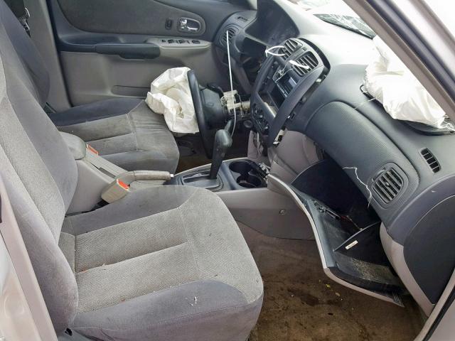 JM1BJ225430124979 - 2003 MAZDA PROTEGE DX SILVER photo 5