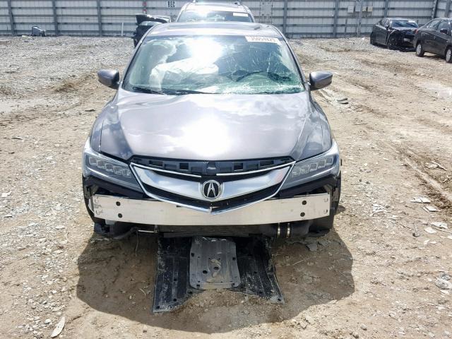 19UDE2F32JA006170 - 2018 ACURA ILX BASE GRAY photo 9