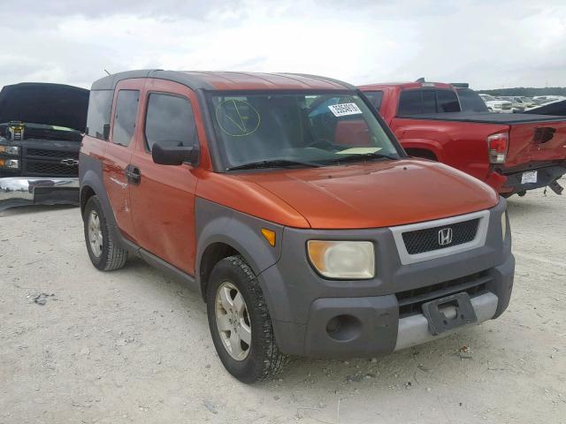 5J6YH18513L019140 - 2003 HONDA ELEMENT EX ORANGE photo 1