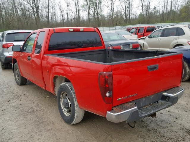 1GCCS199588125653 - 2008 CHEVROLET COLORADO RED photo 3