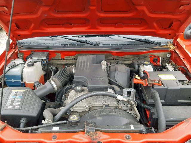 1GCCS199588125653 - 2008 CHEVROLET COLORADO RED photo 7