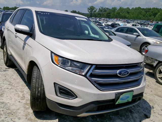 2FMPK3J91HBC47623 - 2017 FORD EDGE SEL WHITE photo 1