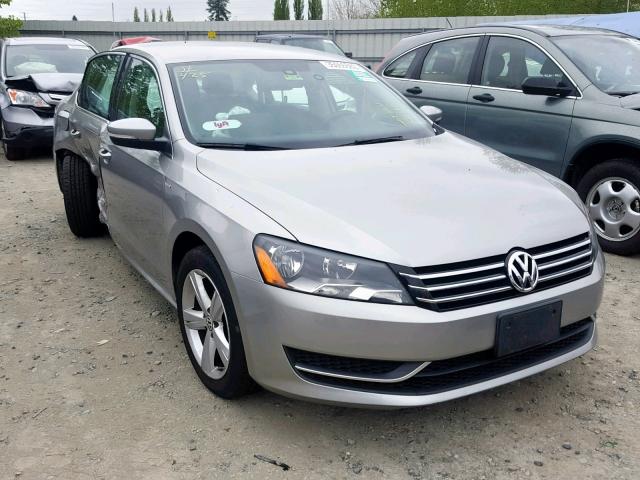 1VWAT7A37EC039930 - 2014 VOLKSWAGEN PASSAT S GRAY photo 1