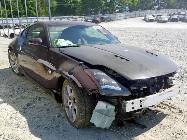 JN1AZ34E23T018460 - 2003 NISSAN 350Z COUPE MAROON photo 1