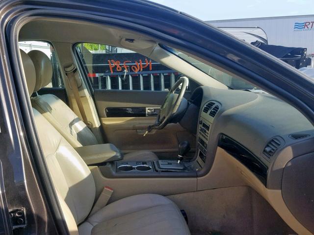 1LNHM86S25Y662360 - 2005 LINCOLN LS GRAY photo 5