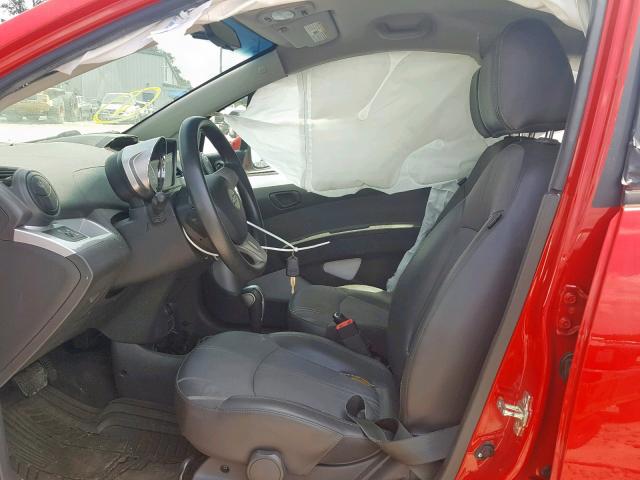 KL8CB6S92EC584566 - 2014 CHEVROLET SPARK LS RED photo 5