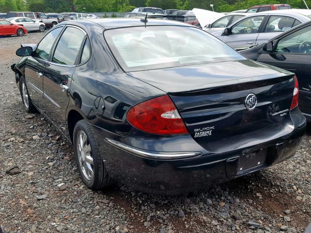 2G4WD582361290048 - 2006 BUICK LACROSSE C BLACK photo 3