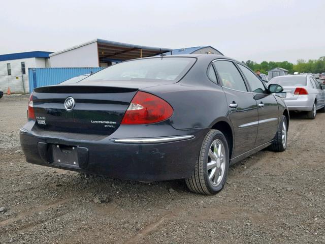 2G4WD582361290048 - 2006 BUICK LACROSSE C BLACK photo 4