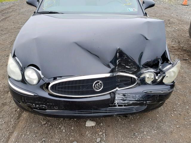 2G4WD582361290048 - 2006 BUICK LACROSSE C BLACK photo 7