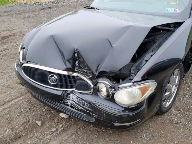 2G4WD582361290048 - 2006 BUICK LACROSSE C BLACK photo 9