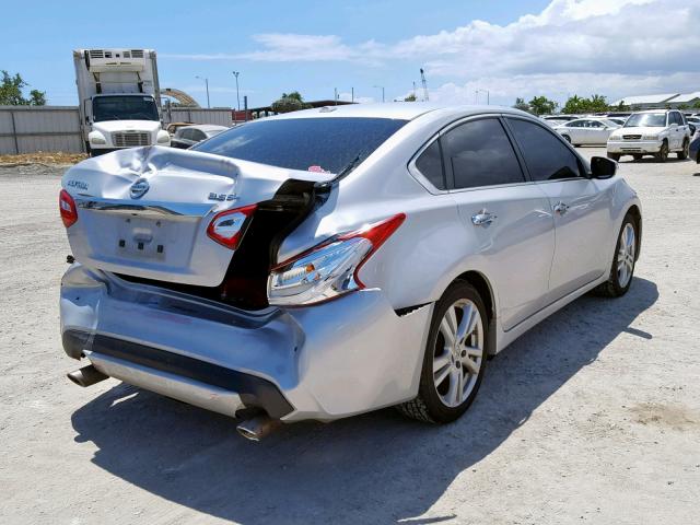 1N4BL3AP1GC144555 - 2016 NISSAN ALTIMA 3.5 SILVER photo 4