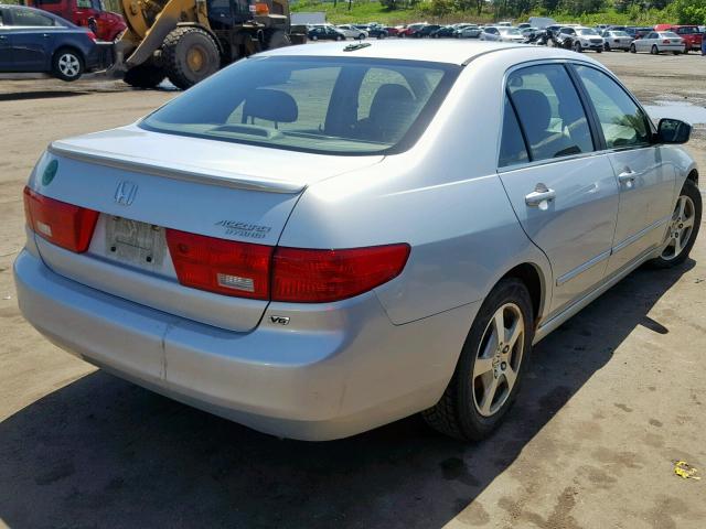 JHMCN36405C003320 - 2005 HONDA ACCORD HYB SILVER photo 4