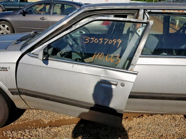 2G3AJ84N6L2341685 - 1990 OLDSMOBILE CUTLASS CI ვერცხლისფერი ფოტო 9