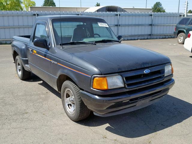 1FTCR10XXRPA14840 - 1994 FORD RANGER BLACK photo 1