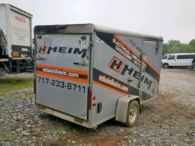 5A3C612S78L001907 - 2008 CARM TRAILER GRAY photo 4