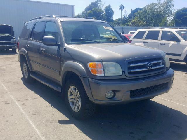 5TDBT48A44S231569 - 2004 TOYOTA SEQUOIA LI GRAY photo 1