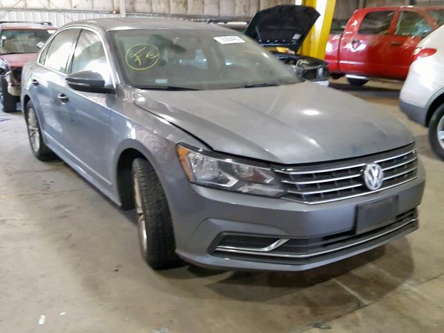 1VWBT7A33HC000681 - 2017 VOLKSWAGEN PASSAT SE GRAY photo 1