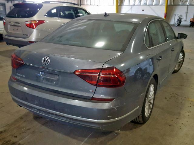 1VWBT7A33HC000681 - 2017 VOLKSWAGEN PASSAT SE GRAY photo 4