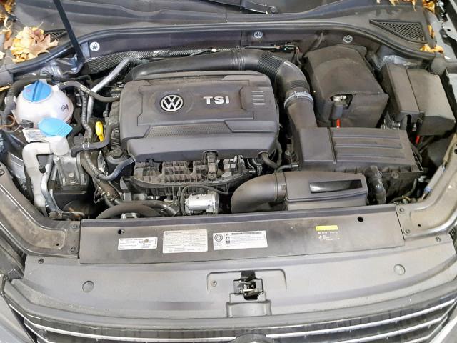 1VWBT7A33HC000681 - 2017 VOLKSWAGEN PASSAT SE GRAY photo 7