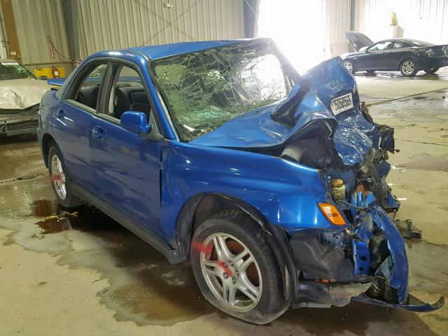 JF1GD29663H510385 - 2003 SUBARU IMPREZA WR BLUE photo 1