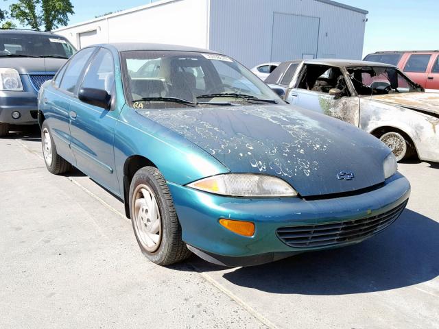 1G1JF5246W7231350 - 1998 CHEVROLET CAVALIER L GREEN photo 1