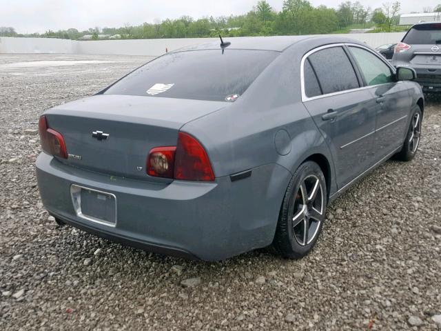 1G1ZH57B294177457 - 2009 CHEVROLET MALIBU 1LT GRAY photo 4