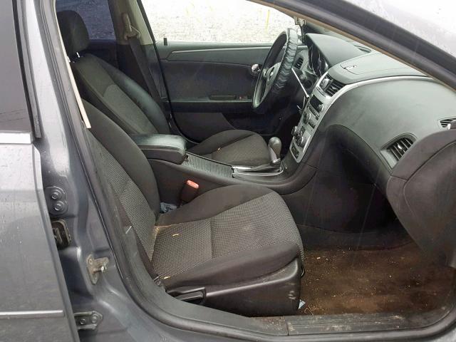 1G1ZH57B294177457 - 2009 CHEVROLET MALIBU 1LT GRAY photo 5