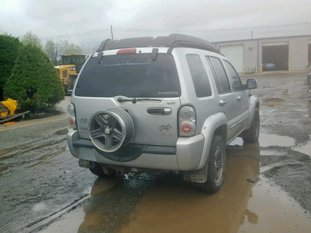 1J4GL38K63W602216 - 2003 JEEP LIBERTY RE GRAY photo 4