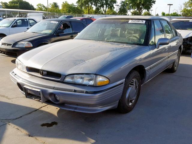 1G2HZ52LXN1245195 - 1992 PONTIAC BONNEVILLE GRAY photo 2