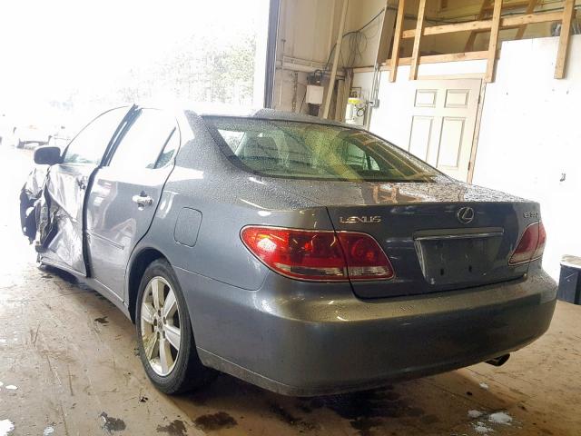 JTHBA30G265151498 - 2006 LEXUS ES 330 BLUE photo 3