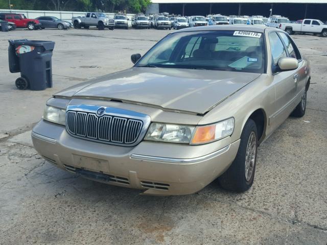 2MEFM74W2YX697429 - 2000 MERCURY GRAND MARQ TAN photo 2