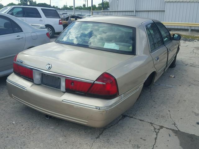 2MEFM74W2YX697429 - 2000 MERCURY GRAND MARQ TAN photo 4