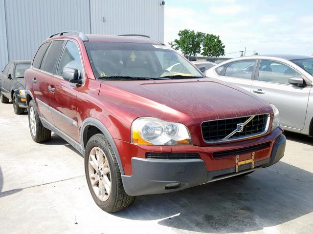 YV1CZ91H141082424 - 2004 VOLVO XC90 T6 RED photo 1