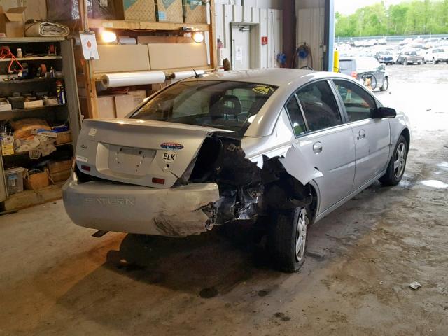 1G8AJ58FX7Z204070 - 2007 SATURN ION LEVEL SILVER photo 4